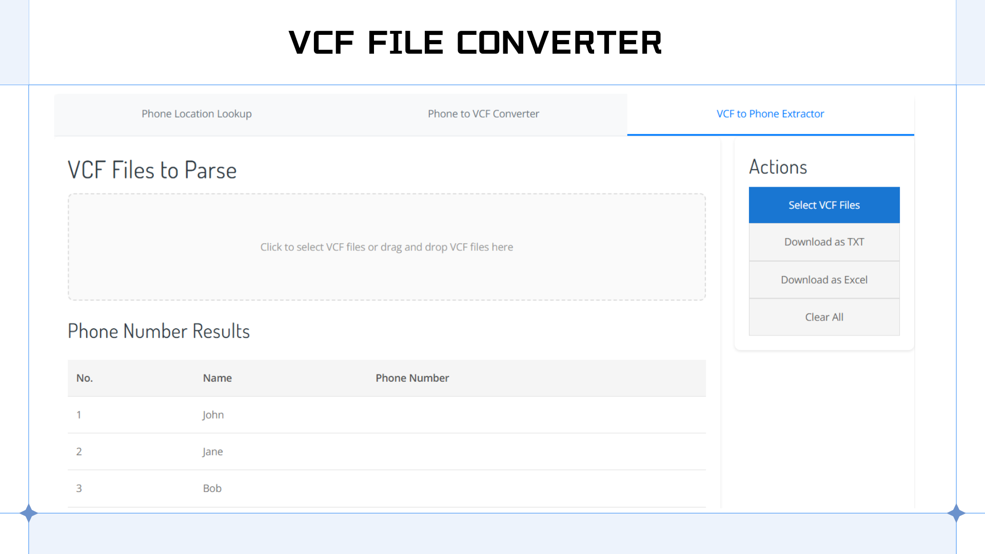 联系人批量管理